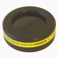 a black viewport cover (possibly mounted on the reactor),